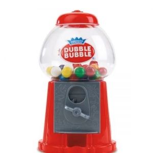 Double Bubble Gumball Machine Dispenser Plastic